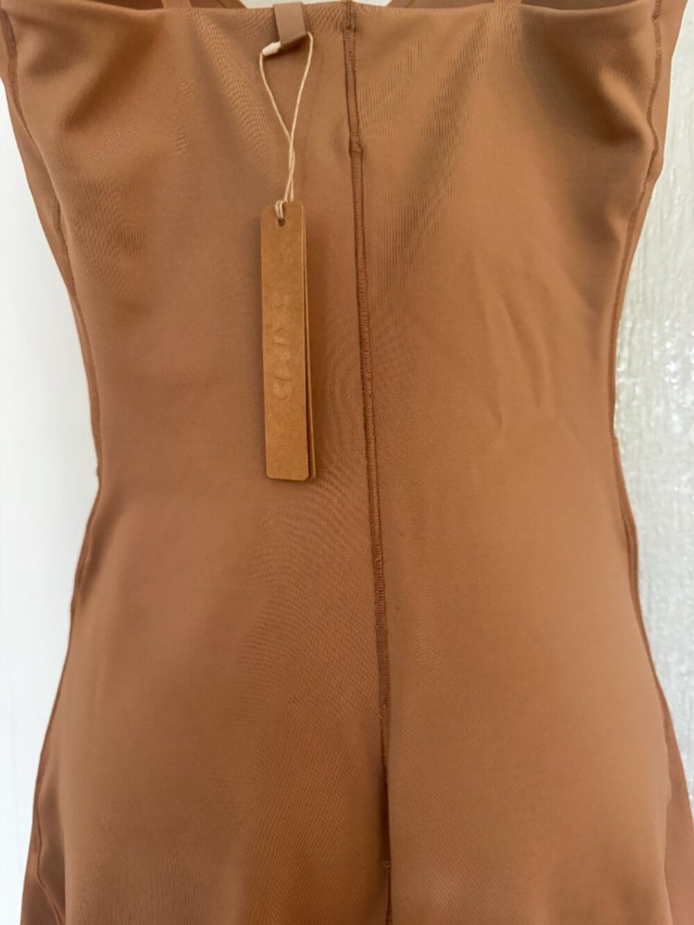 NWT SKIMS Ultimate Body Push-Up Enhancing Padded Midthigh Bodysuit - Sienna sz S - Picture 3 of 12
